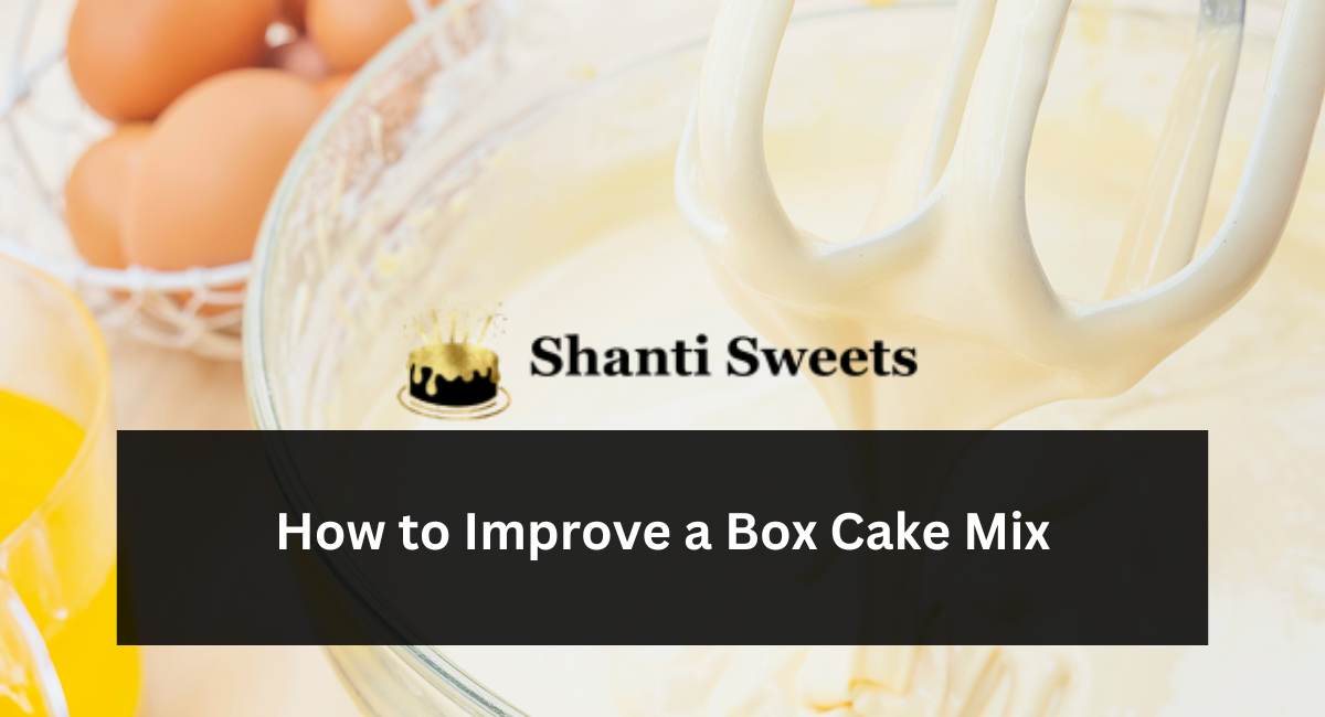 How to Improve a Box Cake Mix